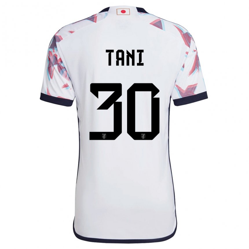 Kinder Japanische Kosei Tani #30 Weiß Auswärtstrikot Trikot 22-24 T-shirt