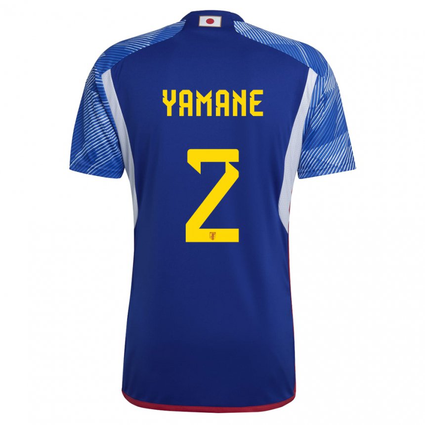 Damen Japanische Miki Yamane #2 Königsblau Heimtrikot Trikot 22-24 T-shirt