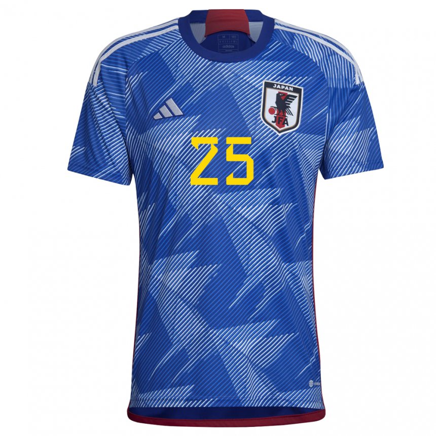 Damen Japanische Daizen Maeda #25 Königsblau Heimtrikot Trikot 22-24 T-shirt