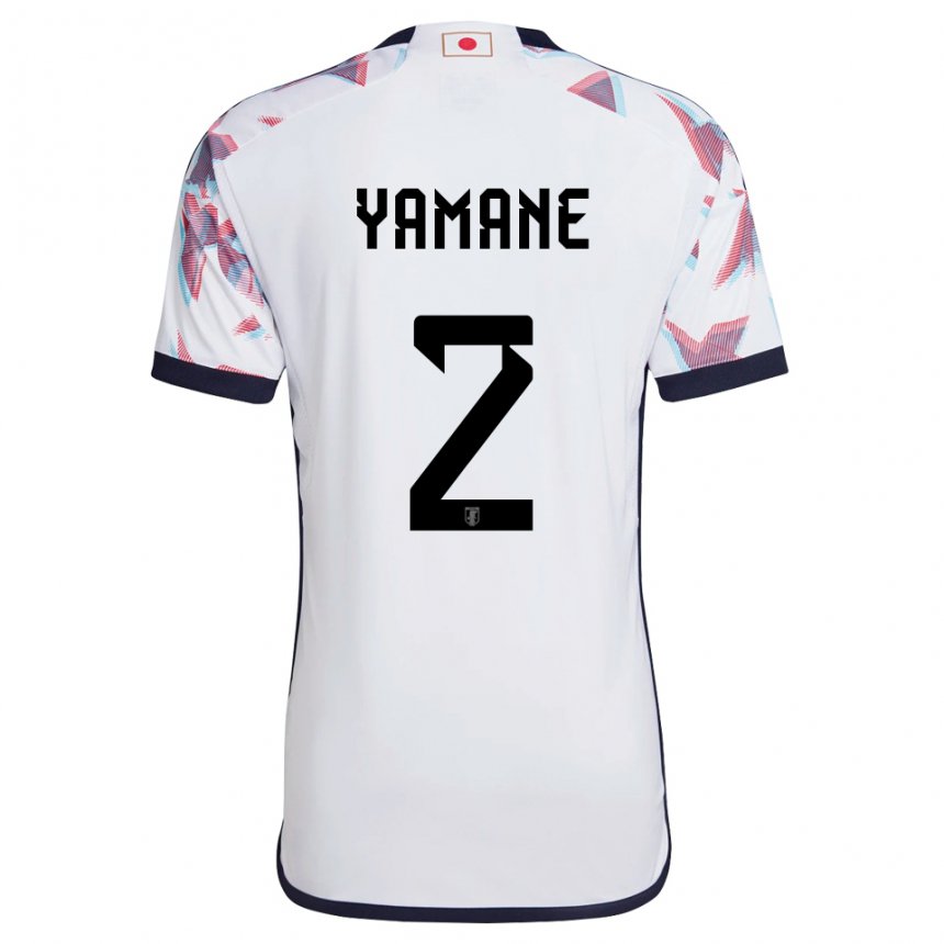 Damen Japanische Miki Yamane #2 Weiß Auswärtstrikot Trikot 22-24 T-shirt