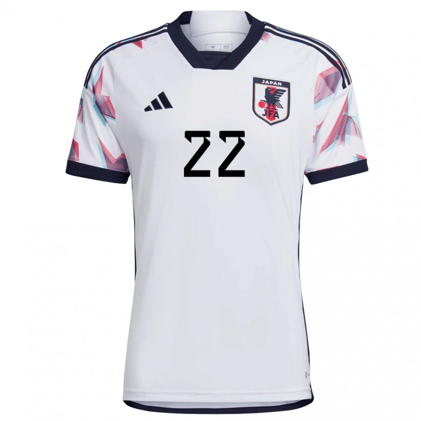 Damen Japanische Maya Yoshida #22 Weiß Auswärtstrikot Trikot 22-24 T-shirt