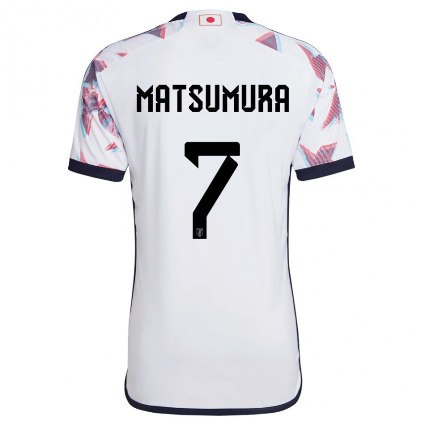 Kinder Japanische Kosuke Matsumura #7 Weiß Auswärtstrikot Trikot 22-24 T-shirt