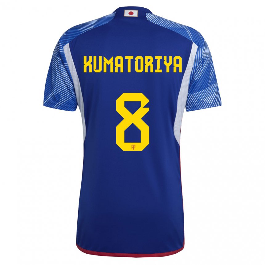 Herren Japanische Issei Kumatoriya #8 Königsblau Heimtrikot Trikot 22-24 T-shirt