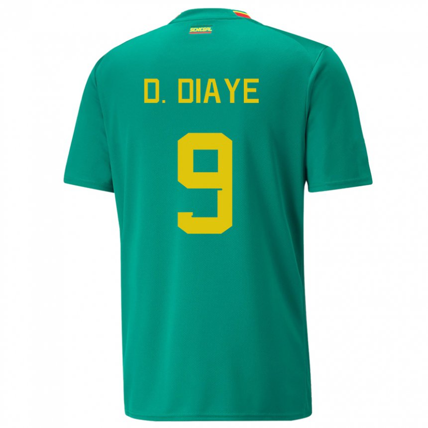 Herren Senegalesische Dialy N Diaye #9 Grün Auswärtstrikot Trikot 22-24 T-shirt