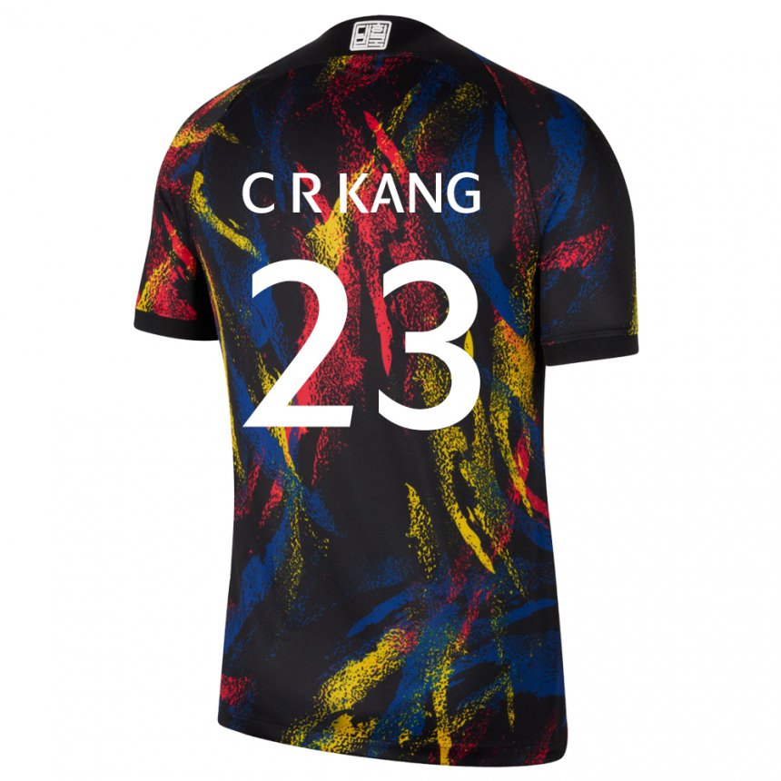 Herren Südkoreanische Kang Chae Rim #23 Mehrfarbig Auswärtstrikot Trikot 22-24 T-shirt