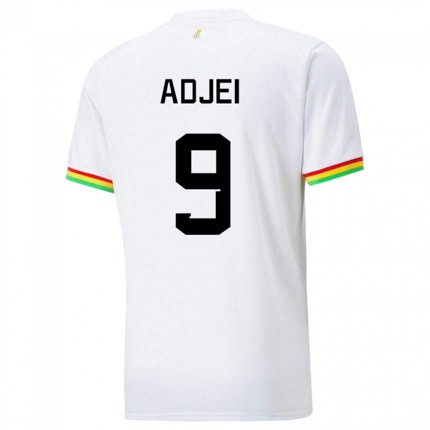 Damen Ghanaische Vivian Adjei #9 Weiß Heimtrikot Trikot 22-24 T-shirt