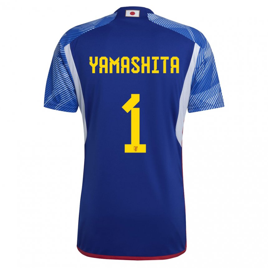 Damen Japanische Ayaka Yamashita #1 Königsblau Heimtrikot Trikot 22-24 T-shirt