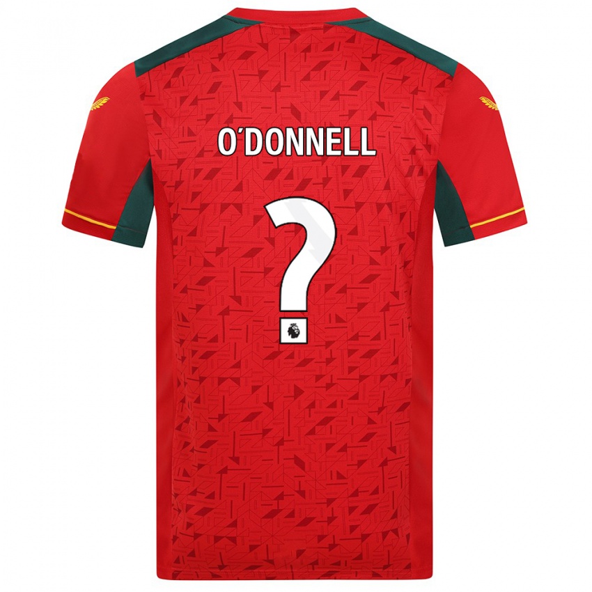 Kinder Luke O'donnell #0 Rot Auswärtstrikot Trikot 2023/24 T-Shirt