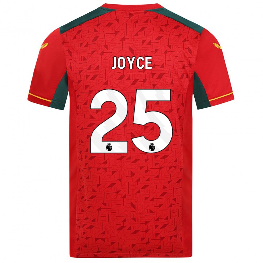 Kinder Leonie Joyce #25 Rot Auswärtstrikot Trikot 2023/24 T-Shirt