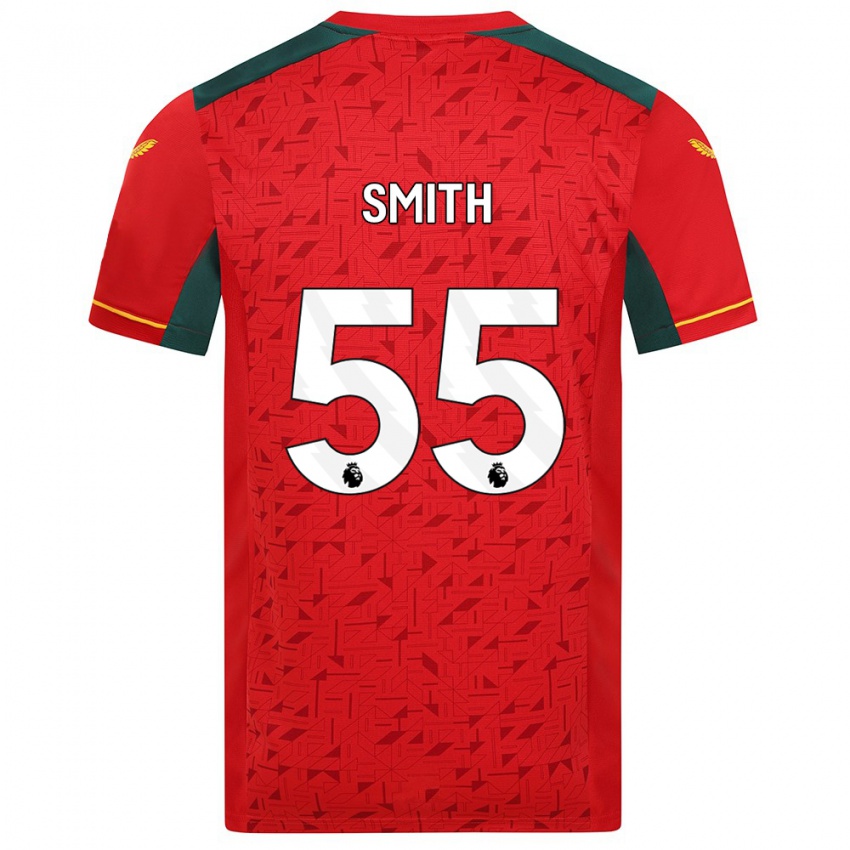 Kinder Jackson Smith #55 Rot Auswärtstrikot Trikot 2023/24 T-Shirt