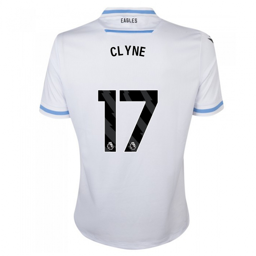 Kinder Nathaniel Clyne #17 Weiß Auswärtstrikot Trikot 2023/24 T-Shirt