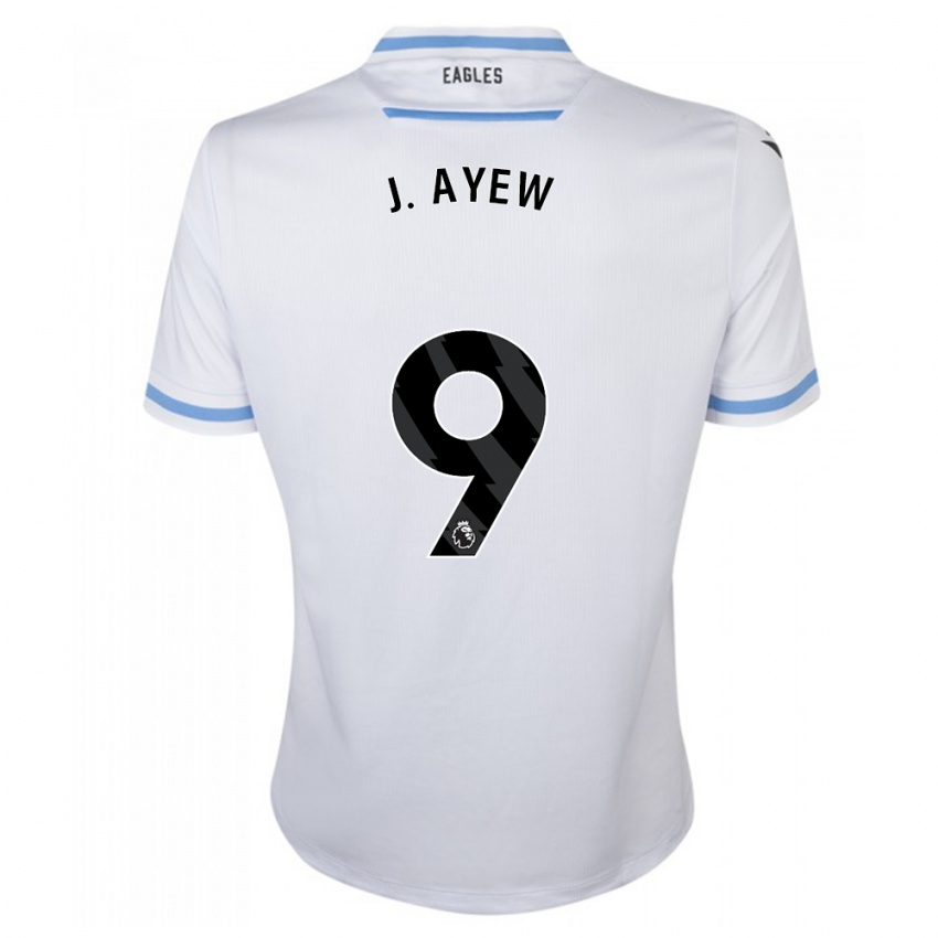 Kinder Jordan Ayew #9 Weiß Auswärtstrikot Trikot 2023/24 T-Shirt