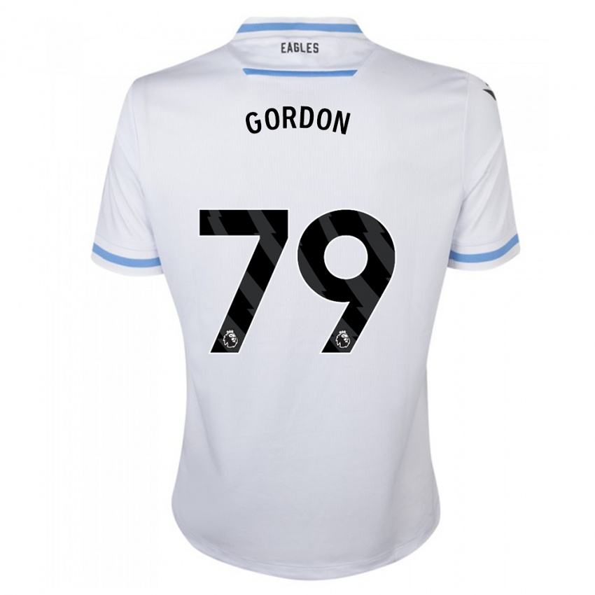 Kinder John-Kymani Gordon #79 Weiß Auswärtstrikot Trikot 2023/24 T-Shirt