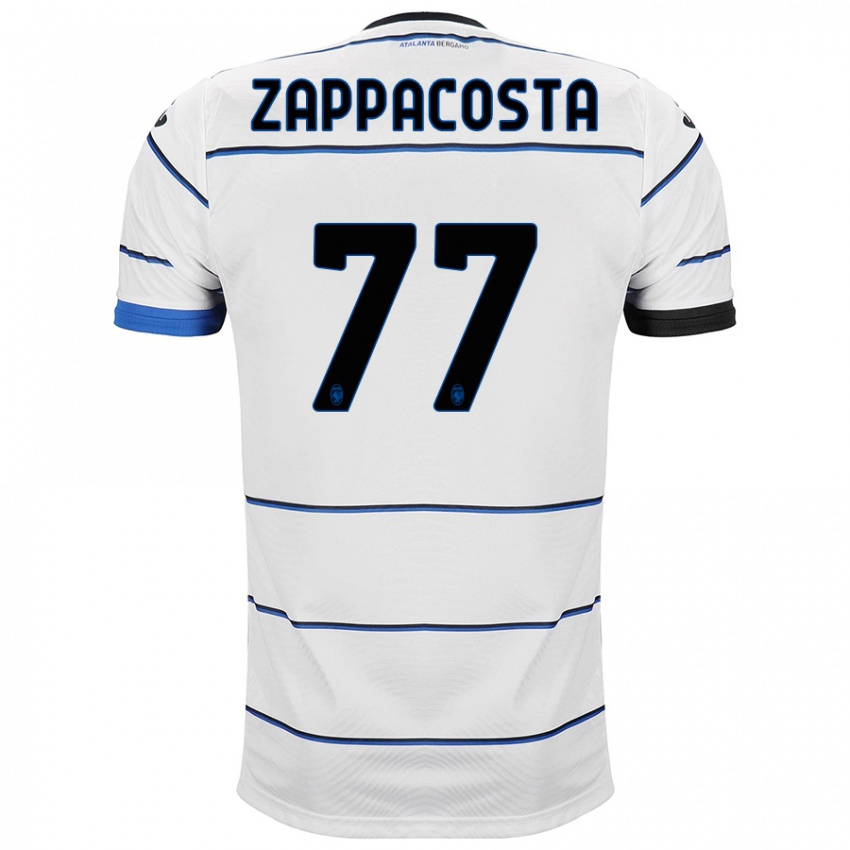 Kinder Davide Zappacosta #77 Weiß Auswärtstrikot Trikot 2023/24 T-Shirt