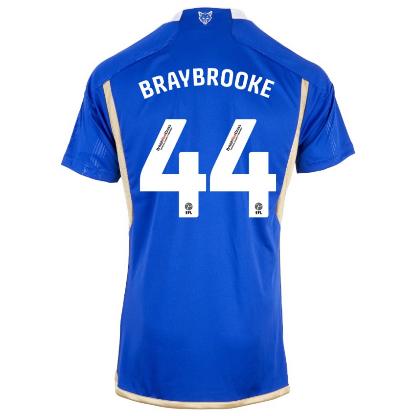 Herren Sammy Braybrooke #44 Königsblau Heimtrikot Trikot 2023/24 T-Shirt