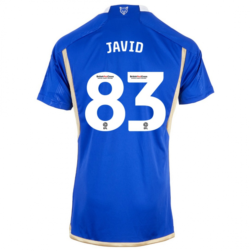 Herren Abdullah Javid #83 Königsblau Heimtrikot Trikot 2023/24 T-Shirt