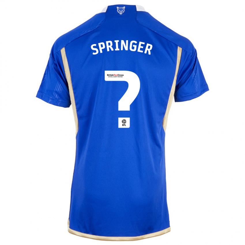 Herren Jahquan Springer #0 Königsblau Heimtrikot Trikot 2023/24 T-Shirt