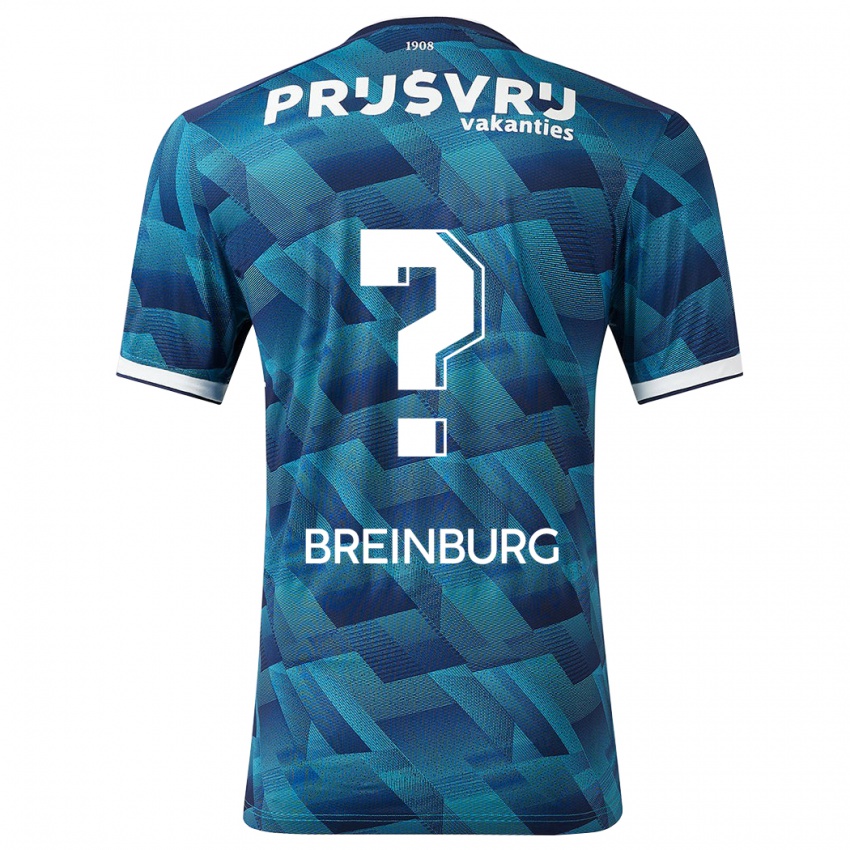 Herren Rainey Breinburg #0 Blau Auswärtstrikot Trikot 2023/24 T-Shirt