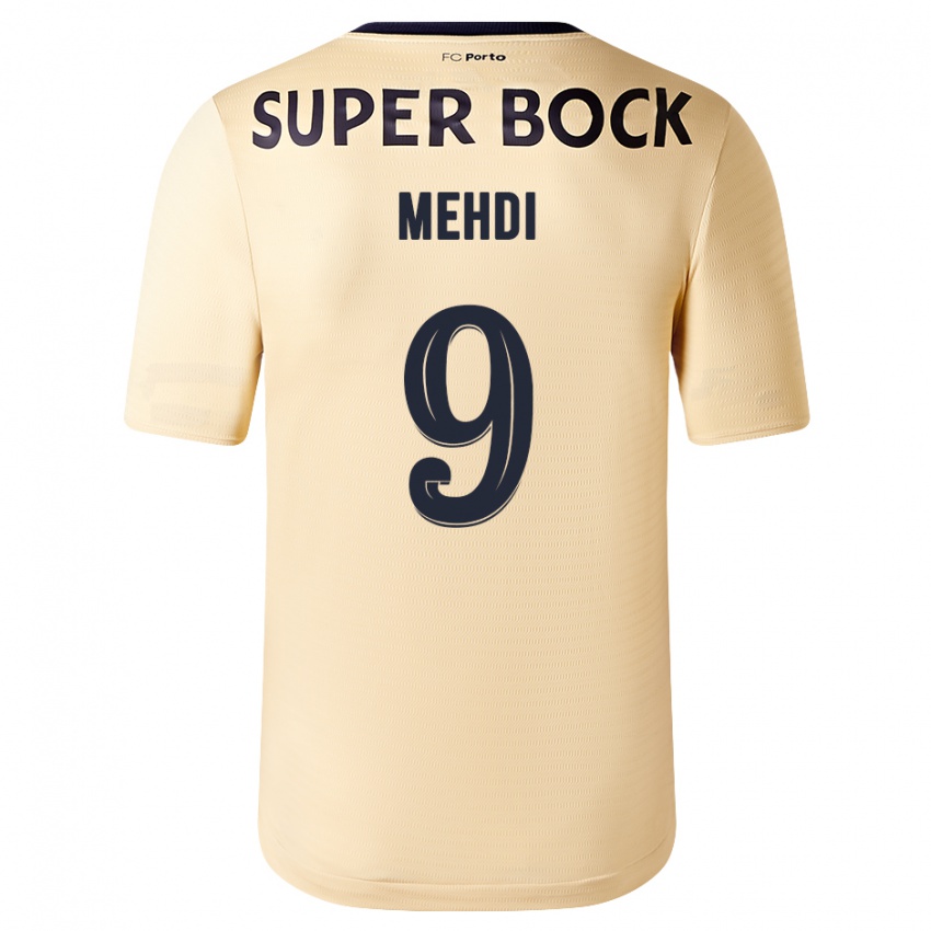 Herren Mehdi Taremi #9 Beige-Gold Auswärtstrikot Trikot 2023/24 T-Shirt