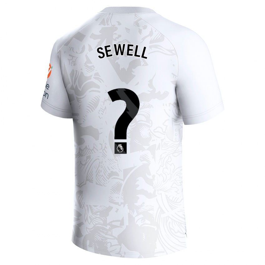 Damen Dewain Sewell #0 Weiß Auswärtstrikot Trikot 2023/24 T-Shirt