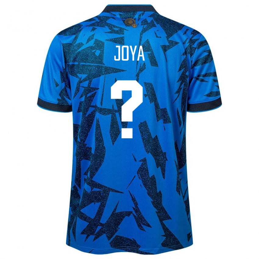 Kinder El Salvador Marlon Joya #0 Blau Heimtrikot Trikot 24-26 T-Shirt