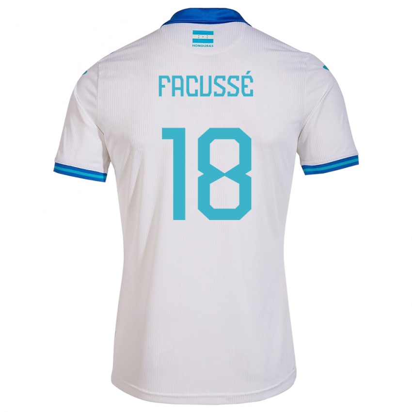 Kinder Honduras Enrique Facussé #18 Weiß Heimtrikot Trikot 24-26 T-Shirt