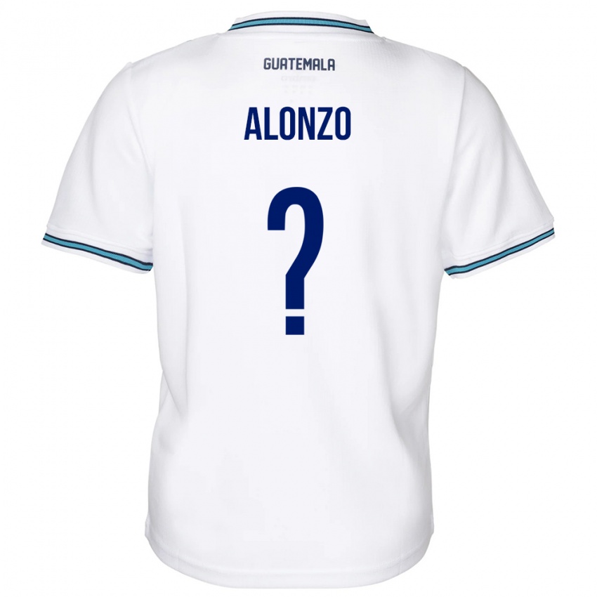 Kinder Guatemala Anya Alonzo #0 Weiß Heimtrikot Trikot 24-26 T-Shirt