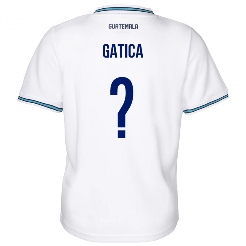 Kinder Guatemala Celeste Gatica #0 Weiß Heimtrikot Trikot 24-26 T-Shirt