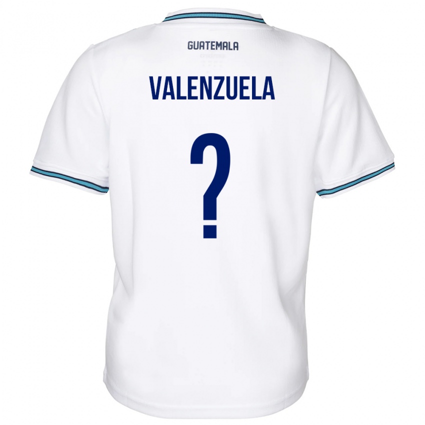 Kinder Guatemala Briana Valenzuela #0 Weiß Heimtrikot Trikot 24-26 T-Shirt