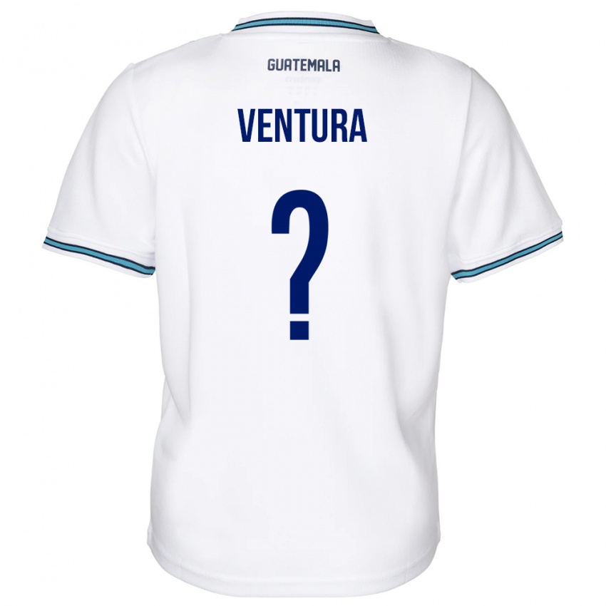 Kinder Guatemala Lesly Ventura #0 Weiß Heimtrikot Trikot 24-26 T-Shirt