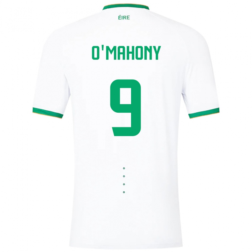 Kinder Irische Mark O'mahony #9 Weiß Auswärtstrikot Trikot 24-26 T-Shirt