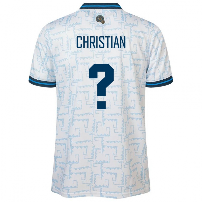 Kinder El Salvador Christian Martínez #0 Weiß Auswärtstrikot Trikot 24-26 T-Shirt