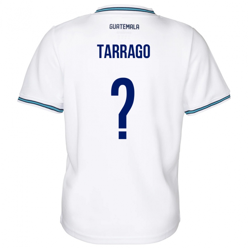 Herren Guatemala María Tarrago #0 Weiß Heimtrikot Trikot 24-26 T-Shirt