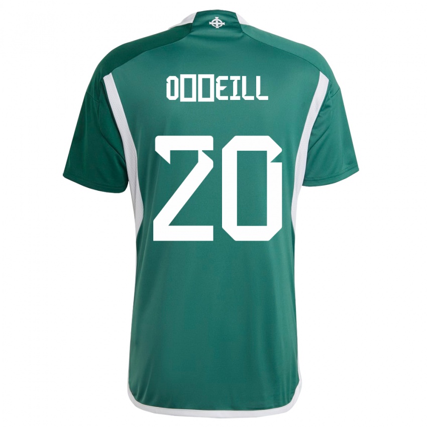 Herren Nordirland Ceadach O’neill #20 Grün Heimtrikot Trikot 24-26 T-Shirt