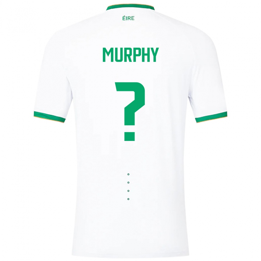 Herren Irische Adam Murphy #0 Weiß Auswärtstrikot Trikot 24-26 T-Shirt