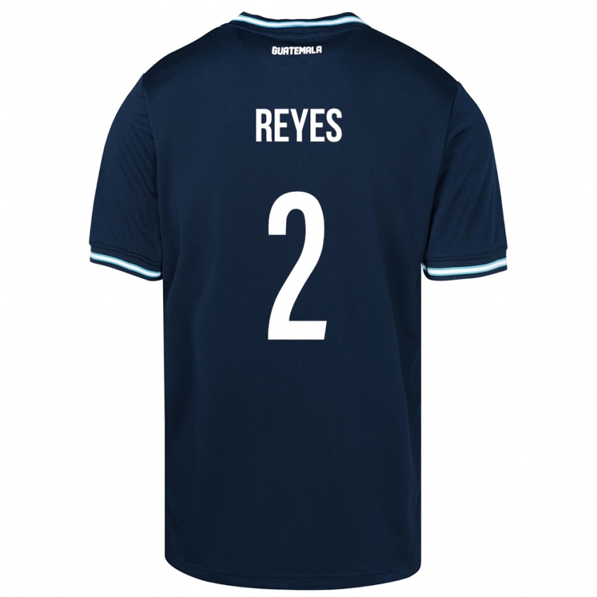 Herren Guatemala Samantha Reyes #2 Blau Auswärtstrikot Trikot 24-26 T-Shirt