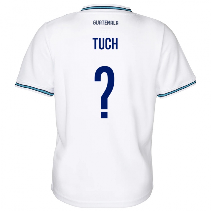 Damen Guatemala Lorenzo Tuch #0 Weiß Heimtrikot Trikot 24-26 T-Shirt