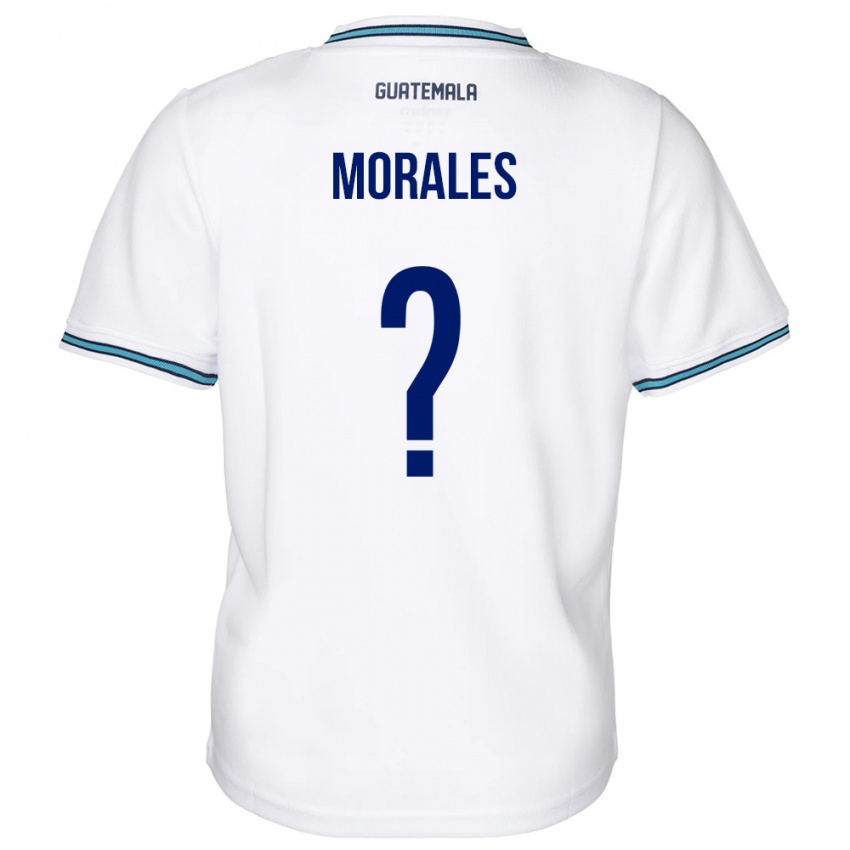 Damen Guatemala Karla Morales #0 Weiß Heimtrikot Trikot 24-26 T-Shirt