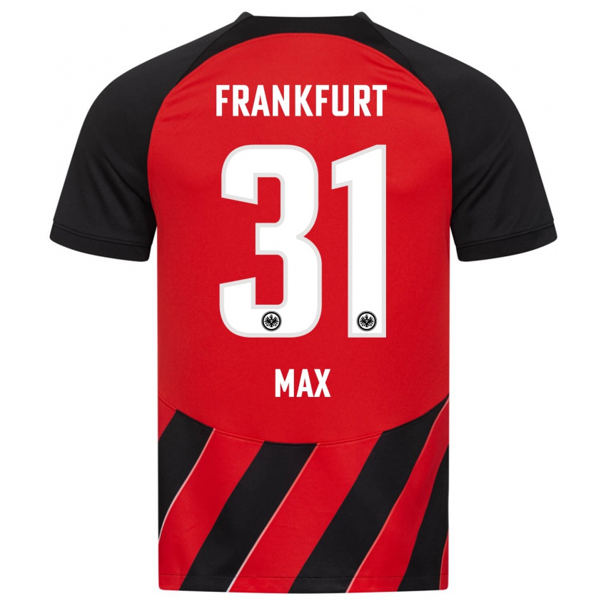 Kinder Philipp Max #31 Rot Schwarz Heimtrikot Trikot 2023/24 T-Shirt