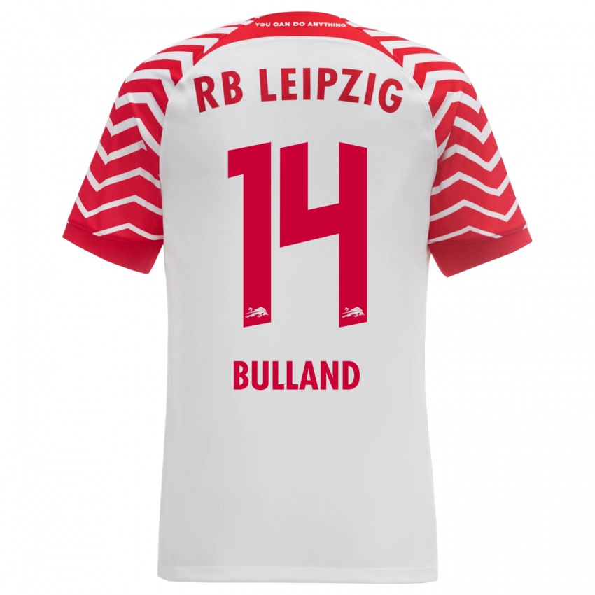 Kinder Anton Bulland #14 Weiß Heimtrikot Trikot 2023/24 T-Shirt