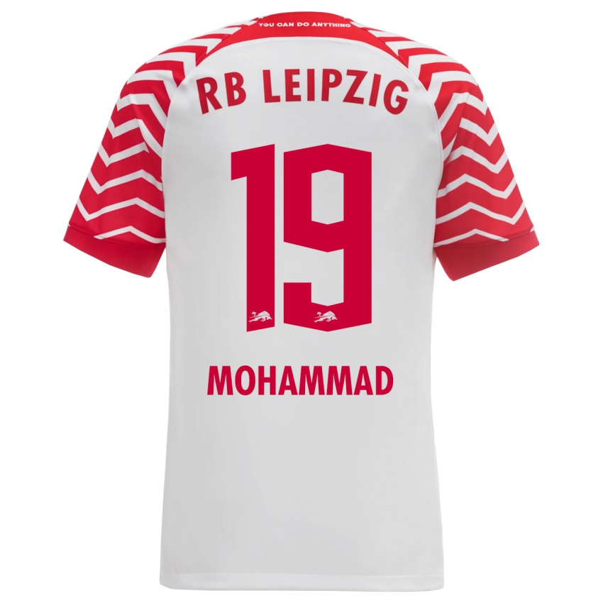 Kinder Sammy Mohammad #19 Weiß Heimtrikot Trikot 2023/24 T-Shirt