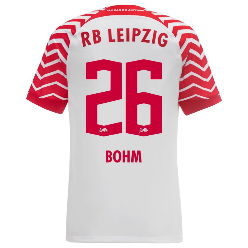 Kinder Pepe Böhm #26 Weiß Heimtrikot Trikot 2023/24 T-Shirt