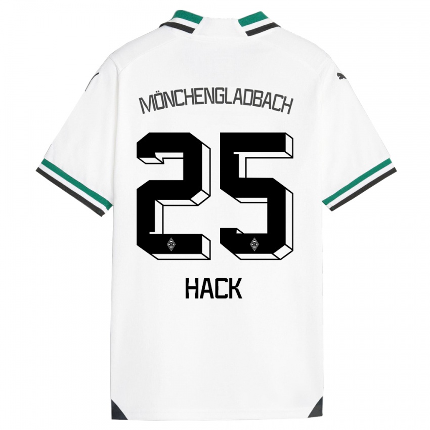 Kinder Robin Hack #25 Weiß Grün Heimtrikot Trikot 2023/24 T-Shirt