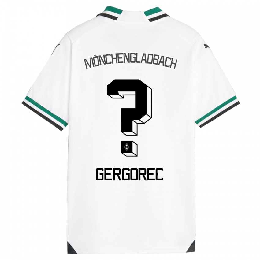 Kinder Noel Gergorec #0 Weiß Grün Heimtrikot Trikot 2023/24 T-Shirt
