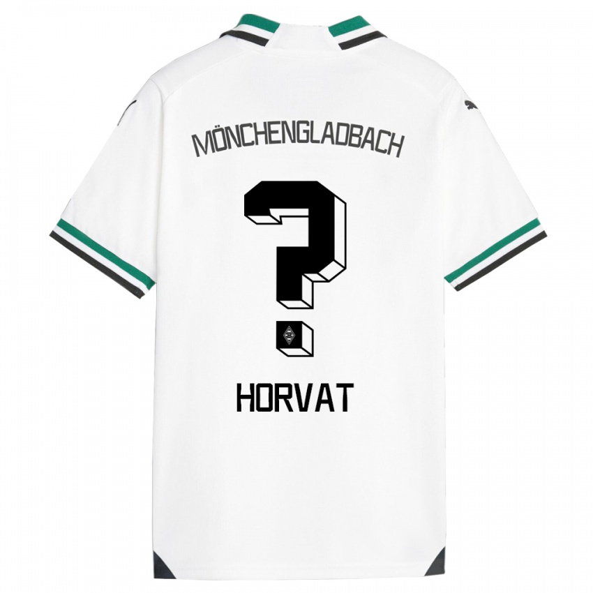 Kinder Niko Horvat #0 Weiß Grün Heimtrikot Trikot 2023/24 T-Shirt