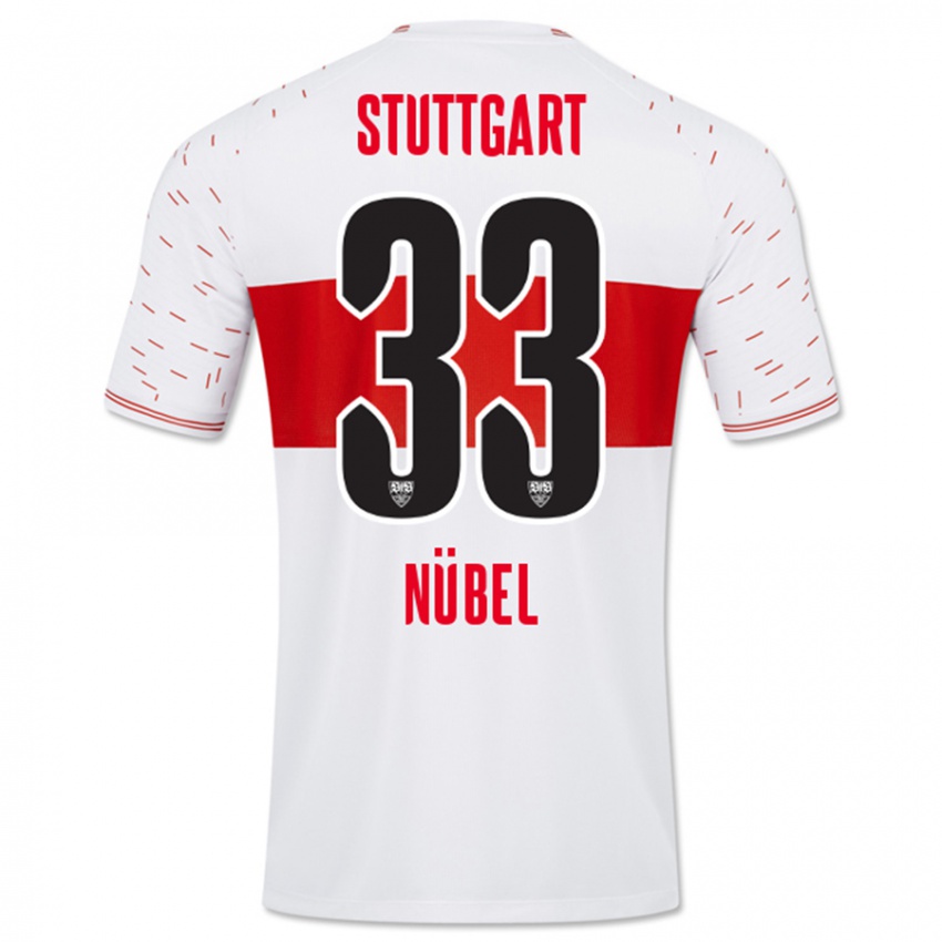 Kinder Alexander Nübel #33 Weiß Heimtrikot Trikot 2023/24 T-Shirt
