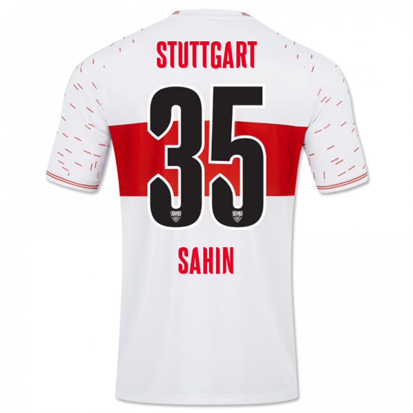 Kinder Mehmet Sahin #35 Weiß Heimtrikot Trikot 2023/24 T-Shirt