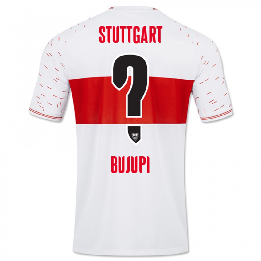 Kinder Eliot Bujupi #0 Weiß Heimtrikot Trikot 2023/24 T-Shirt