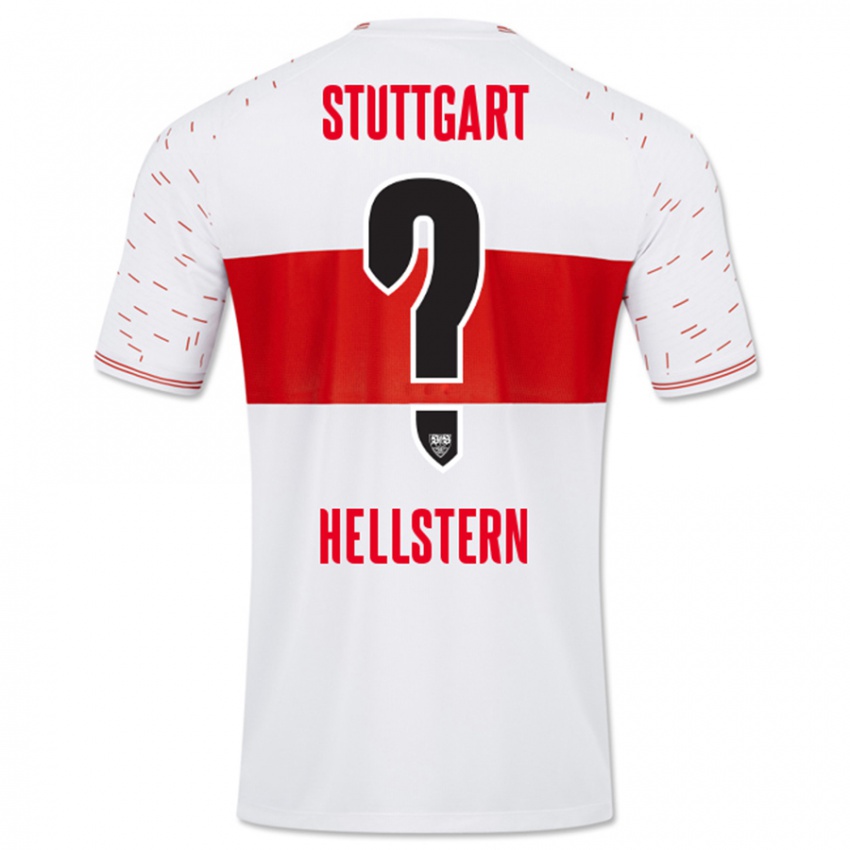 Kinder Florian Hellstern #0 Weiß Heimtrikot Trikot 2023/24 T-Shirt