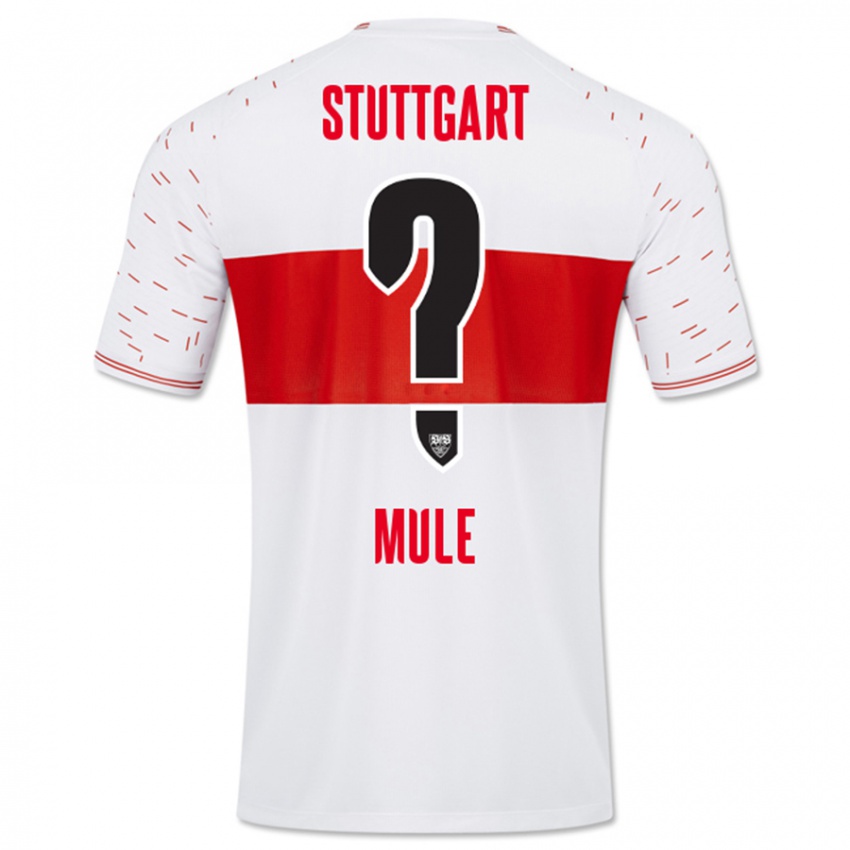 Kinder Salvatore Mule #0 Weiß Heimtrikot Trikot 2023/24 T-Shirt